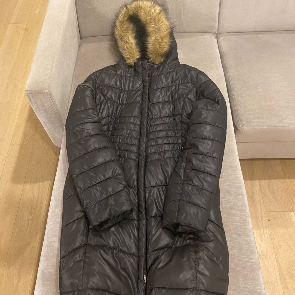 Brave soul long puffer jacket